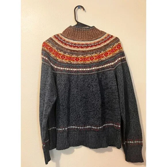 Women's Vintage '03 Tiara International Zip Up Sweater Size L [EXCELLENT] - Picture 3 of 3